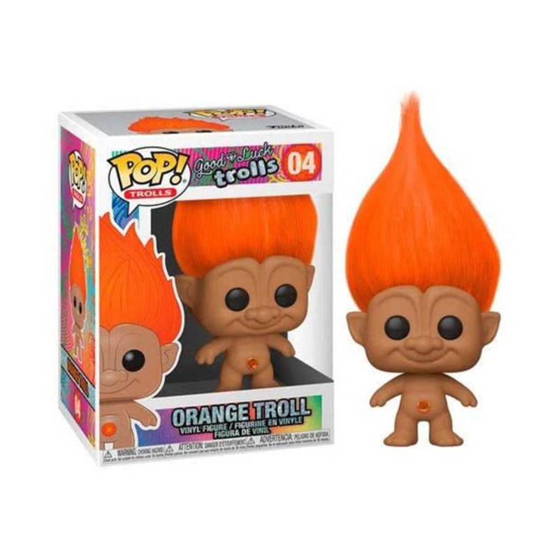 Funko POP: Trolls, Orange Troll, Multicolor – FU44606