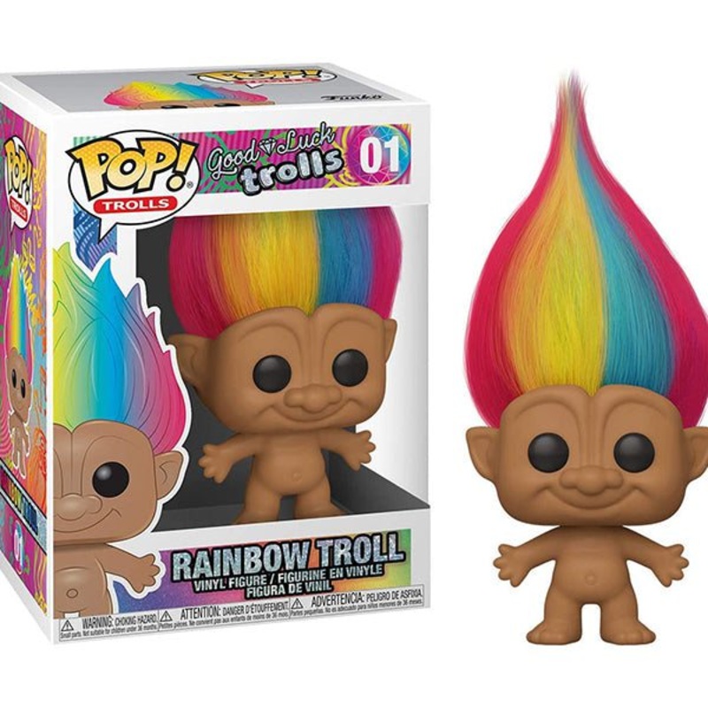 Funko POP: Trolls, Rainbow Troll, Multicolor – FU44604