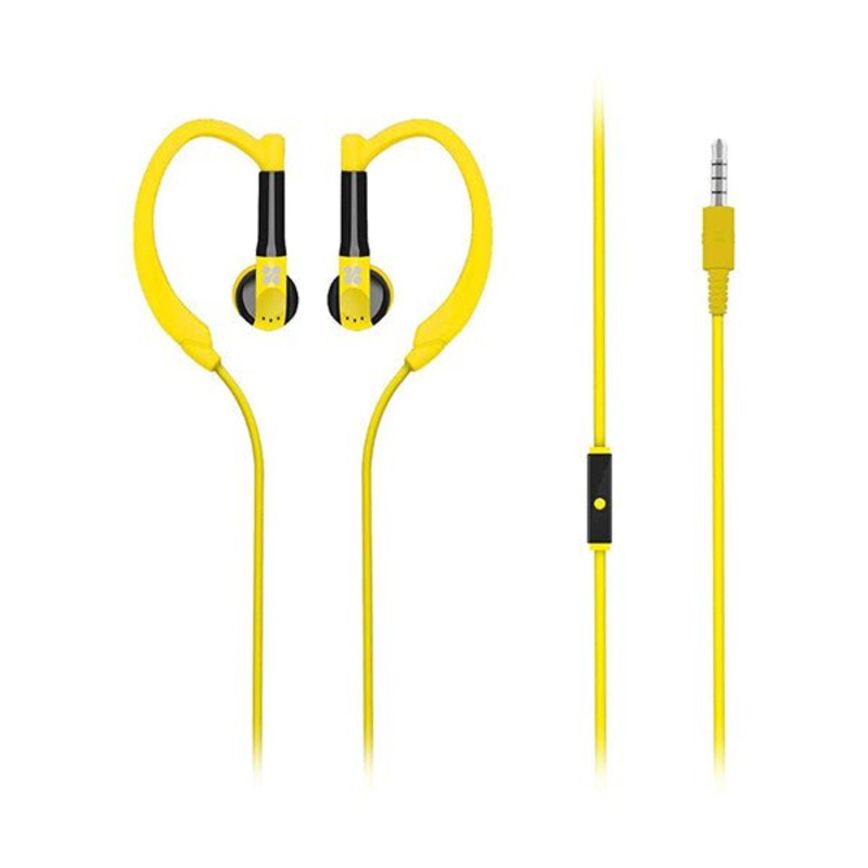 Promate, Gaudy Sports Headphones In-Ear Earphones Stereo Portable Lightweight for Jogging, Running, Sports, Gym for iPhone and Android Smartphones