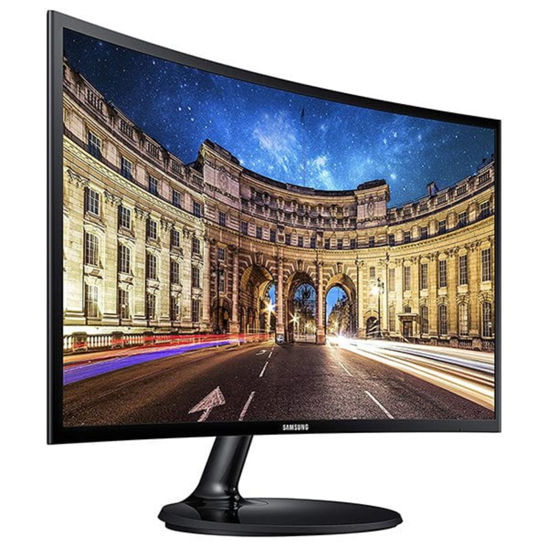 Samsung 24 Curved Monitor 60 Hz Full HD VA 4MS GTG – LC24F390FHMXZN