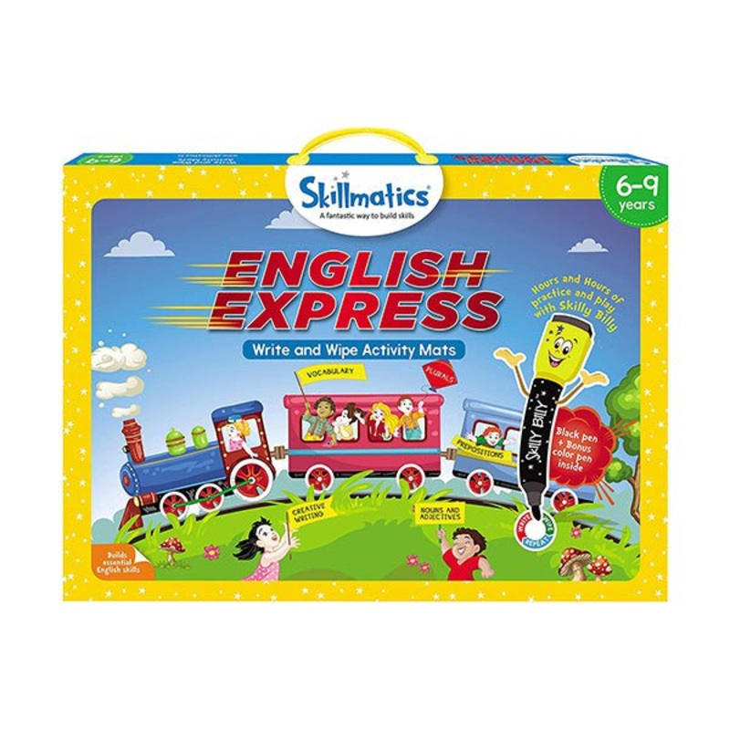 Skillmatics, English Express, 6-9 Years, Multicolor, SKILL20EEB