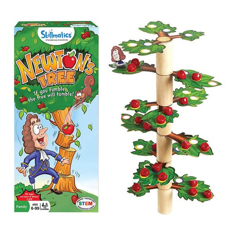 Skillmatics, Newton’s Tree, 6-99 Years, Balancing, Stacking, Strategy and Skill Building Game, SKILL74NTB