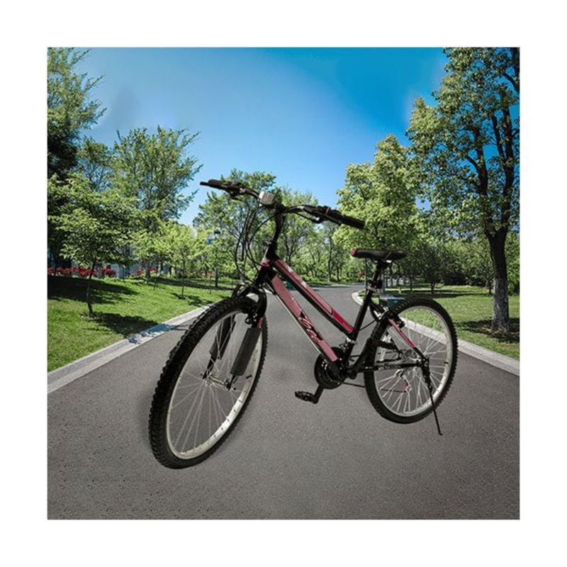 TEC, Bike Eros 24 Black Pink, S22