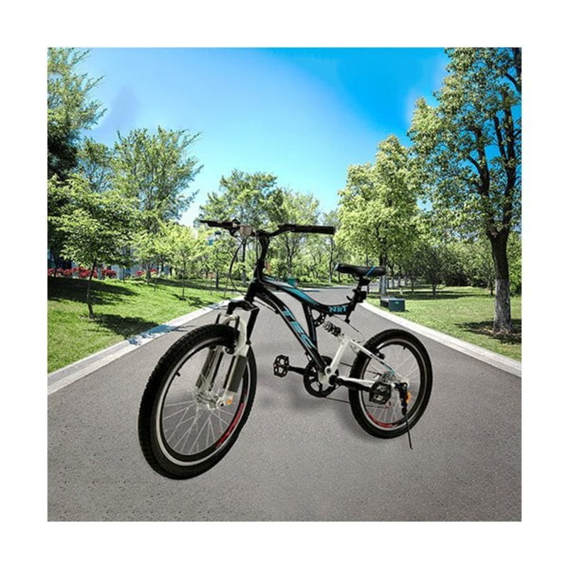TEC, Bike Master 20 Black Turquoise, 5 Speed, S22
