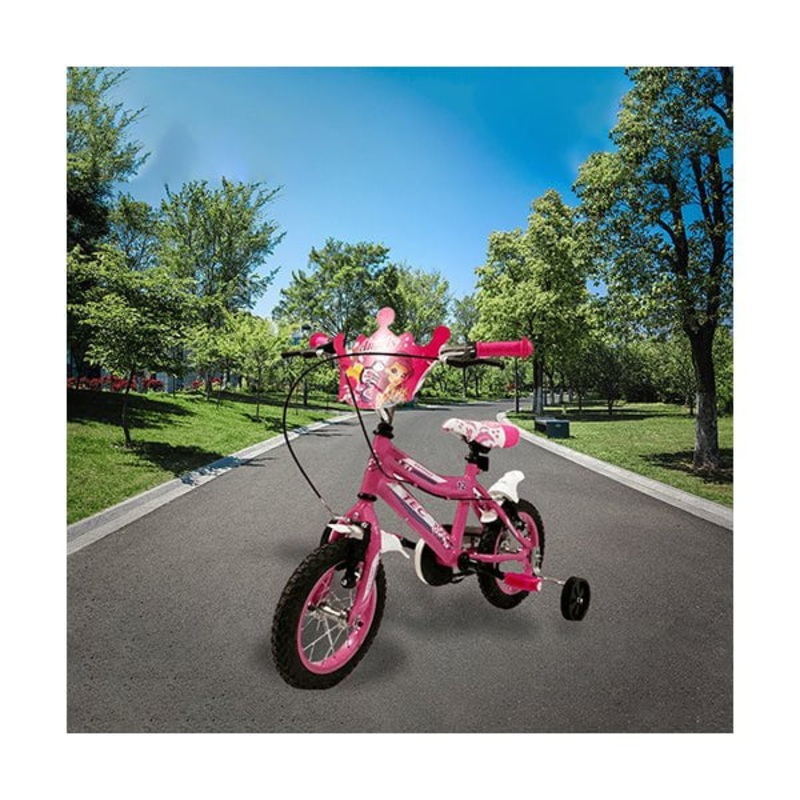 TEC, Bike Wind 12 Pink, Unicorn S22