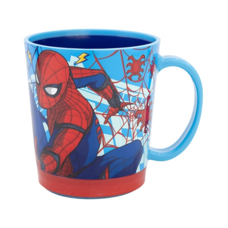 Disney Stor Drop Safe PP Mug 410ml Spiderman Dimension – 74767
