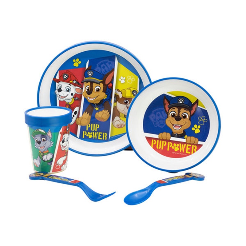 Disney Stor Non-Slip 5 Pcs Bicolor Premium Set In Standard Box Paw Patrol Pup Power – 74685