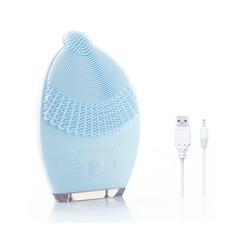 InnovaGoods Rechargeable Facial Cleaner-Massager Vipur – V0103541
