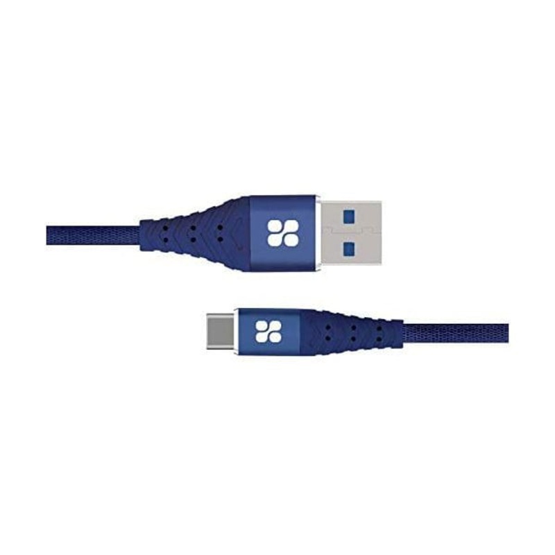 Promate 1.2-Meter NerveLink-C USB-C Cable, 3A Fast Charging USB A Male to USB Type-C, with Short-Circuit Protection, Long Life and Anti-Tangle Cord Design for All Type-C Enabled Devices