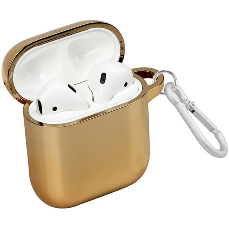 Promate NeonCase Airpods Hard Case, Durable Slim Fit Dual Layer Shockproof Case Cover with Secure Grip, Wireless Charging and Keychain Compatible for Apple AirPods and AirPods 2