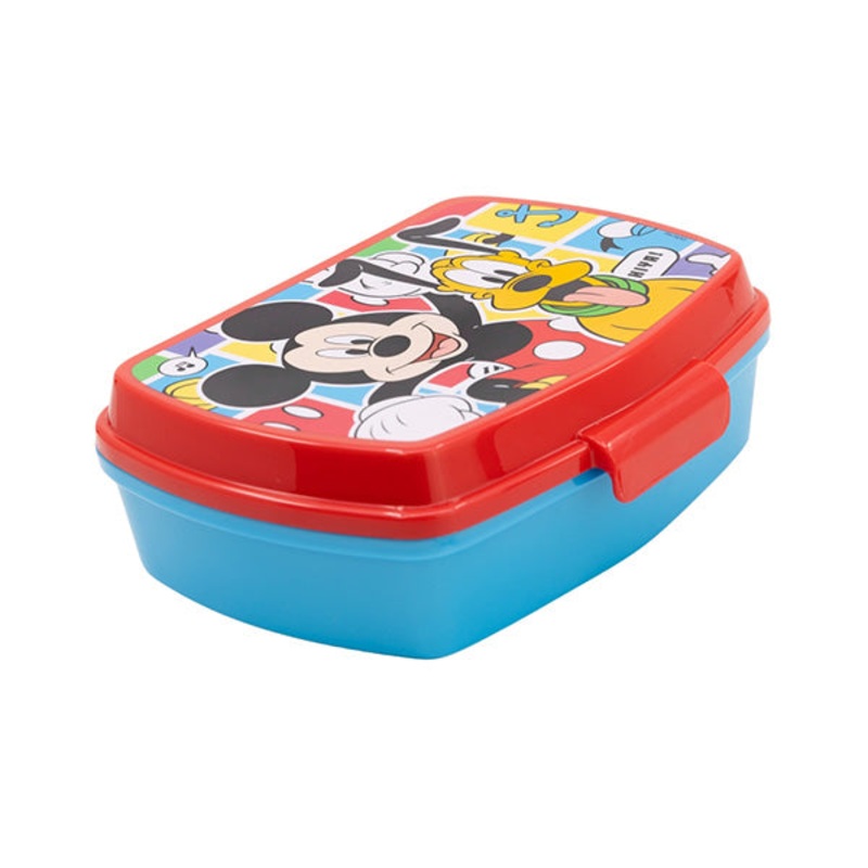 Stor Funny Sandwich Box Mickey Mouse Better Together – 74374