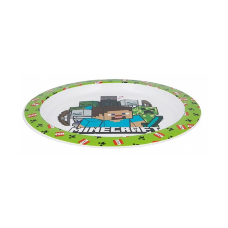 Stor Kids Micro Plate Minecraft – 40447