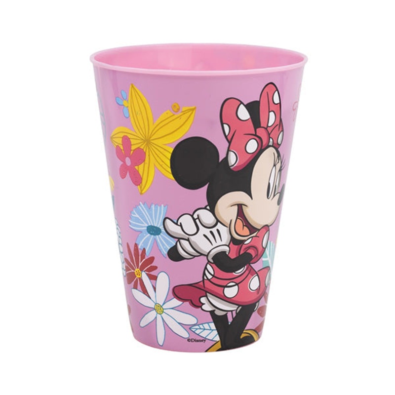 Stor Large Easy PP Tumbler 430ml Minnie Mouse Spring Look – 74406