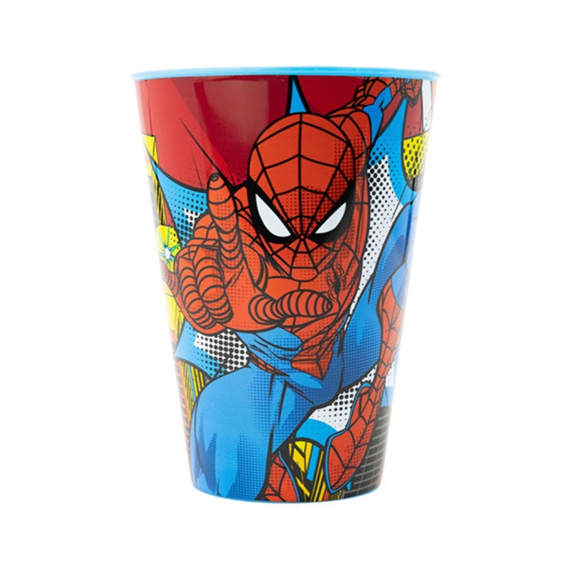 Stor Large Easy PP Tumbler 430ml Spiderman Midnight Flyer – 74706