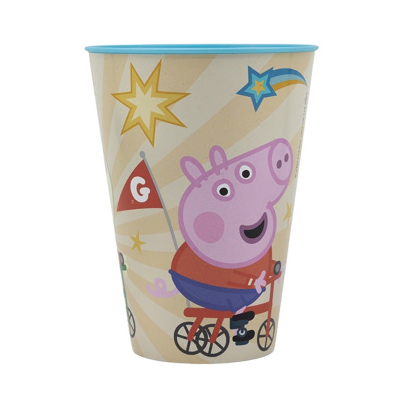 Stor Large Easy Tumbler 430ml PEPPA PIG Kindness Counts – 41206
