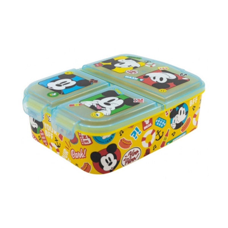 Stor Multi Compartment Sandwich Box Mickey Mouse Fun-Tastic – 74320