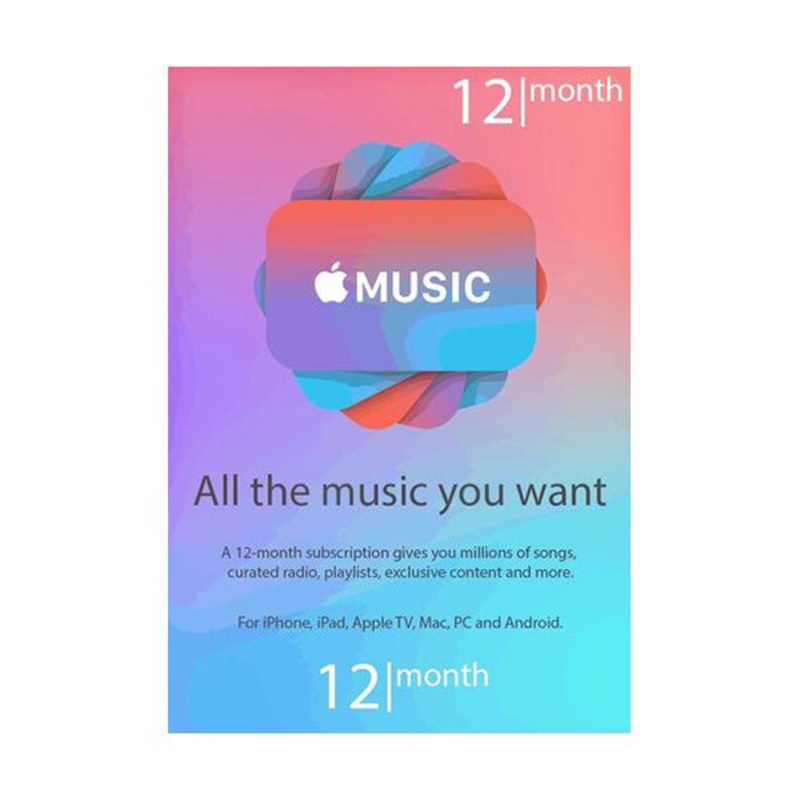 Apple Music USA 12 Month