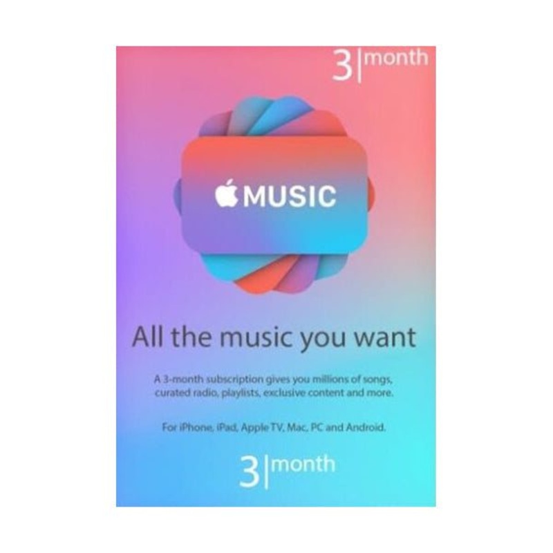 Apple Music USA 3 Month