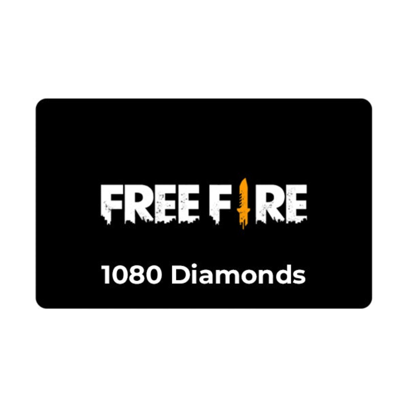 Free Fire 1080 + 108 Diamonds