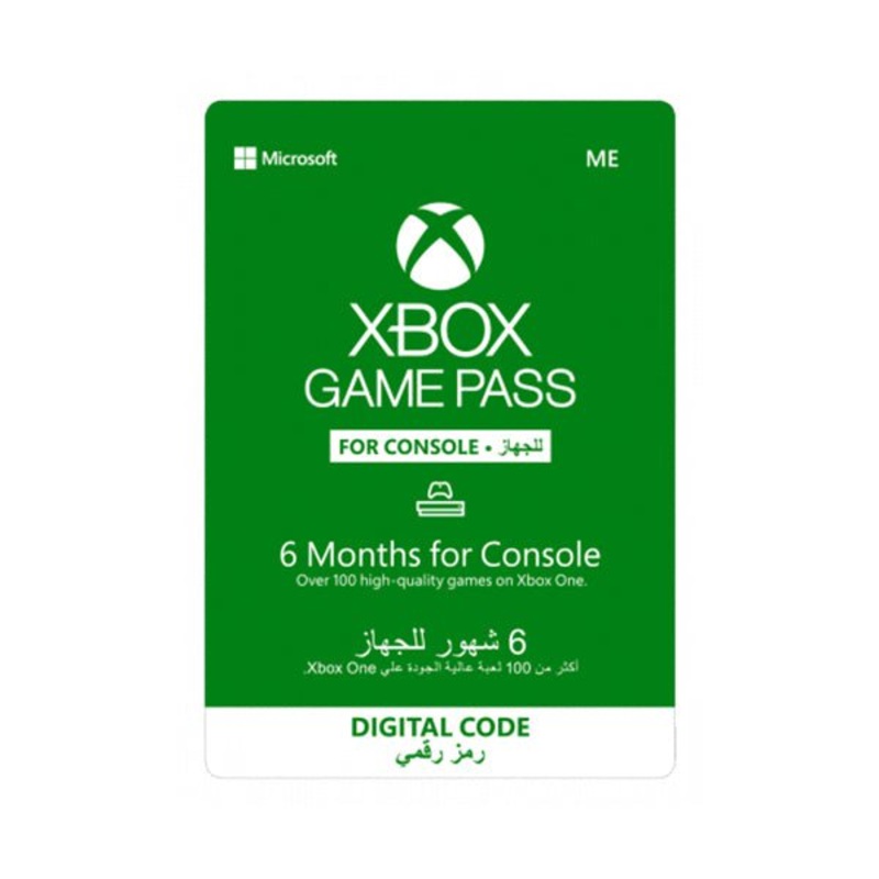 GCC XBOX Game Pass 6 Months|XBOX Game Pass