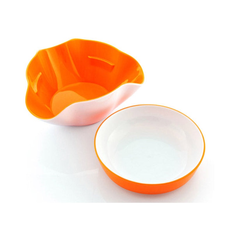 InnovaGoods 2-In-1 Snack Bowl 2 Pieces – V0101112