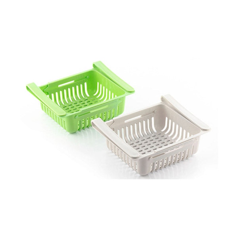 InnovaGoods Adjustable Fridge Organiser Friwer, Pack of 2 – V0103197