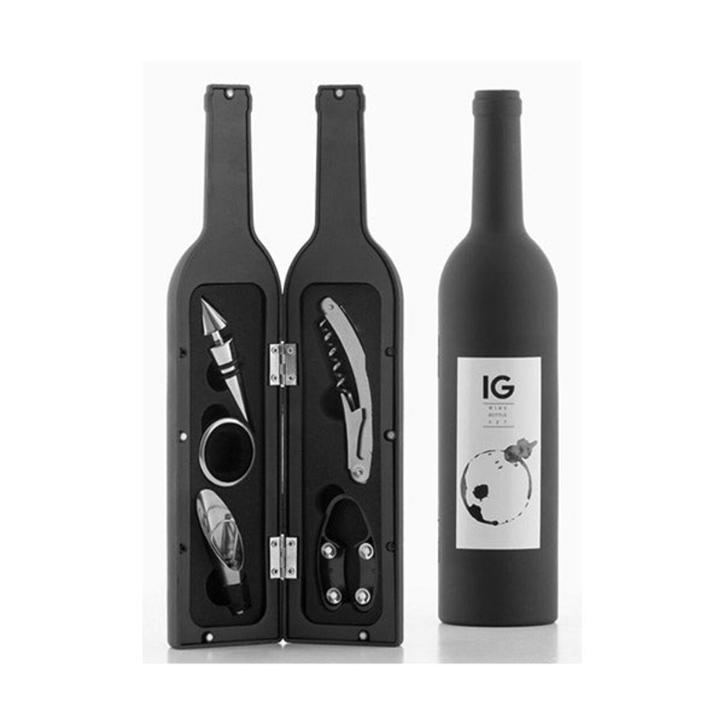 InnovaGoods Bottle Wine Set 5 Pieces – V0100451