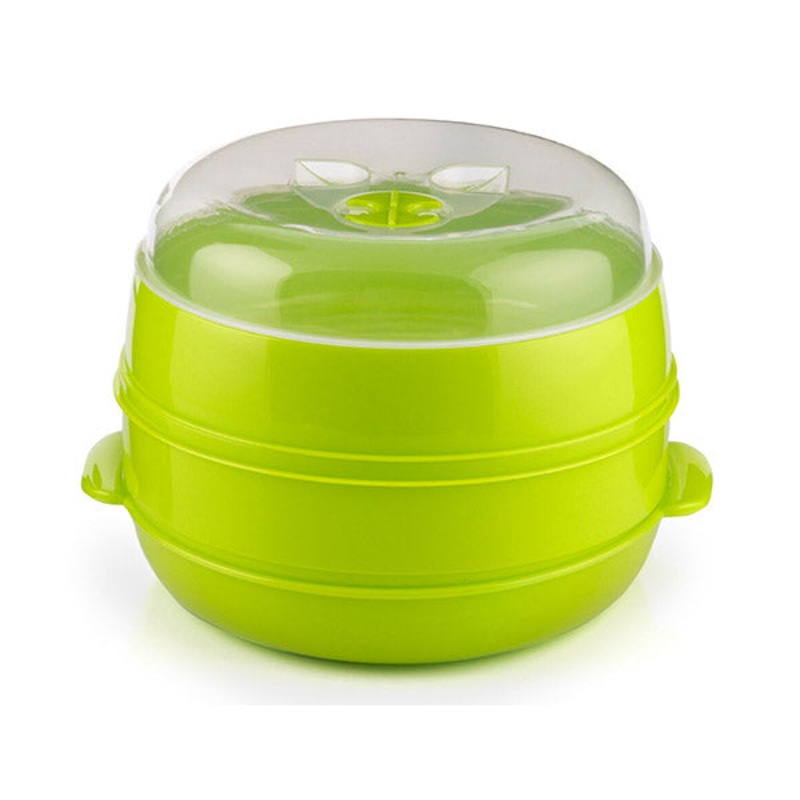 InnovaGoods Microwave Double Steamer Codowave – V0101128