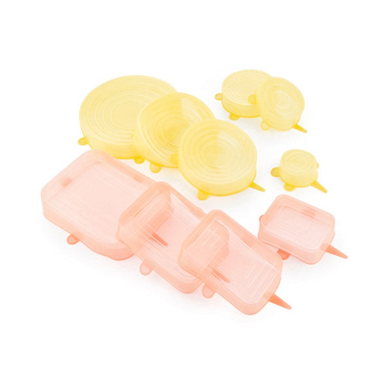 InnovaGoods Set of 10 Reusable and Adjustable Kitchen Lids Lilyd – V0103560