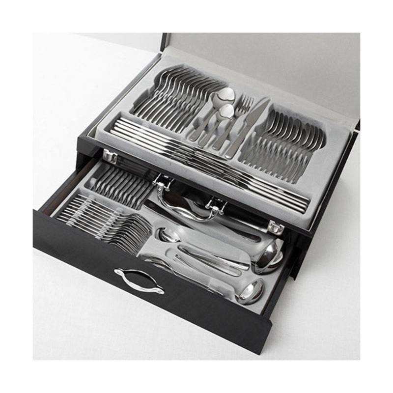 InnovaGoods Stainless Steel Cutlery Set Cook Delux 72 Pieces – V0100940