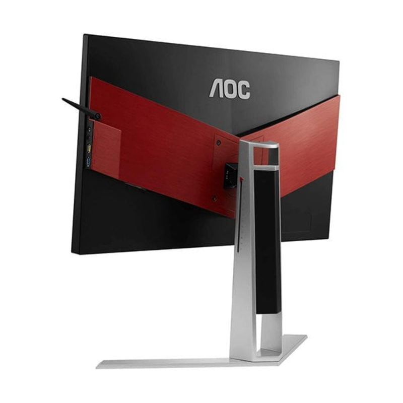 AOC AGON Gaming AG241QG – 24 Inch QHD Monitor, 165Hz, 1 ms, TN, G-Sync, USB Hub, Speakers, Height Adjust (2560×1440 @ 165Hz, 350 cd/m, HDMI/DP/USB 3.0)
