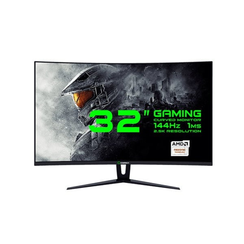 Gamemax GMX32CEWQ 32 Inch 2K WQHD HDMI DisplayPort DVI Gaming Monitor