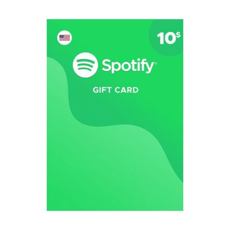 Spotify USD 10 Digital Code USA