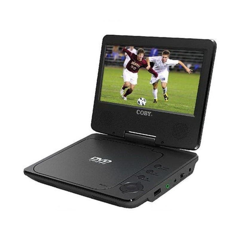 Coby, 9 Portable DVD Player Swivel Screen – 9021
