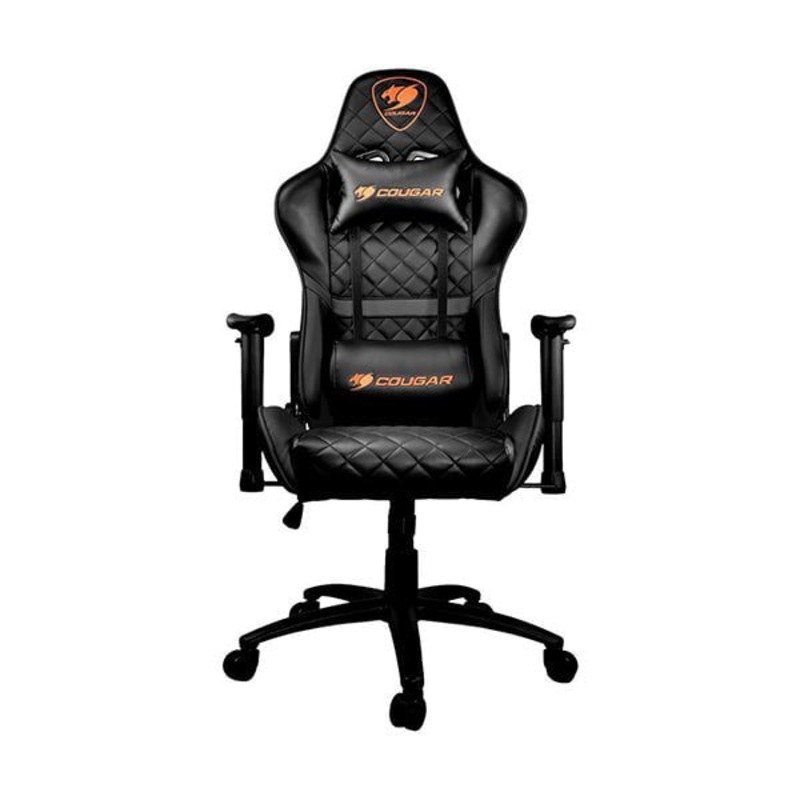 Cougar Armor One Gaming Chair with Breathable Premium PVC Leather and Body-embracing High Back Design