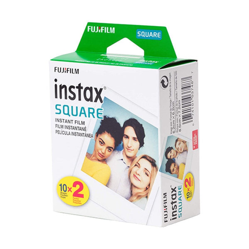 Fujifilm Instax Square Twin Pack Film – 20 Exposures