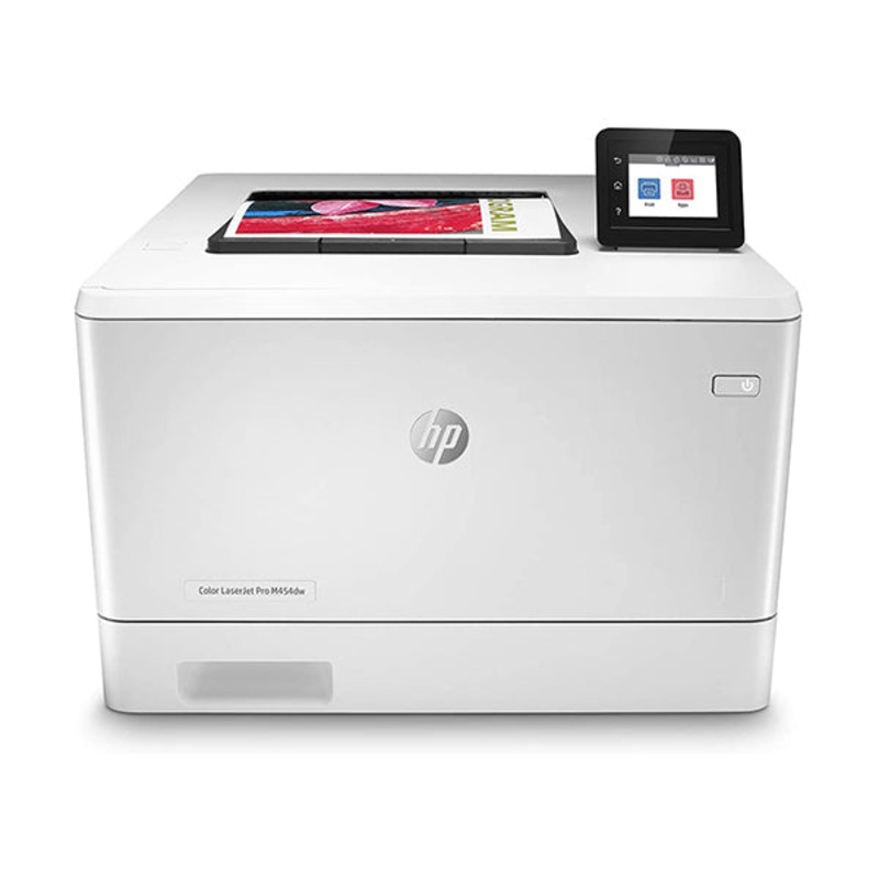 HP Color Laserjet Pro M454dw Wireless Laser Printer, Double-Sided, Mobile Printing, 28 ppm, 250-Sheet, Built-in Wi-Fi, Security Features, W1Y45A