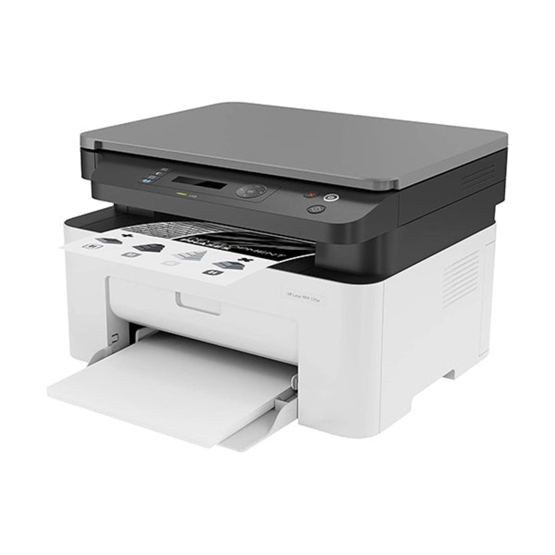 HP Laser MFP 135w Monochrome – Print, Copy, Scan – Up to 20 Page Per Minute, 4ZB83A