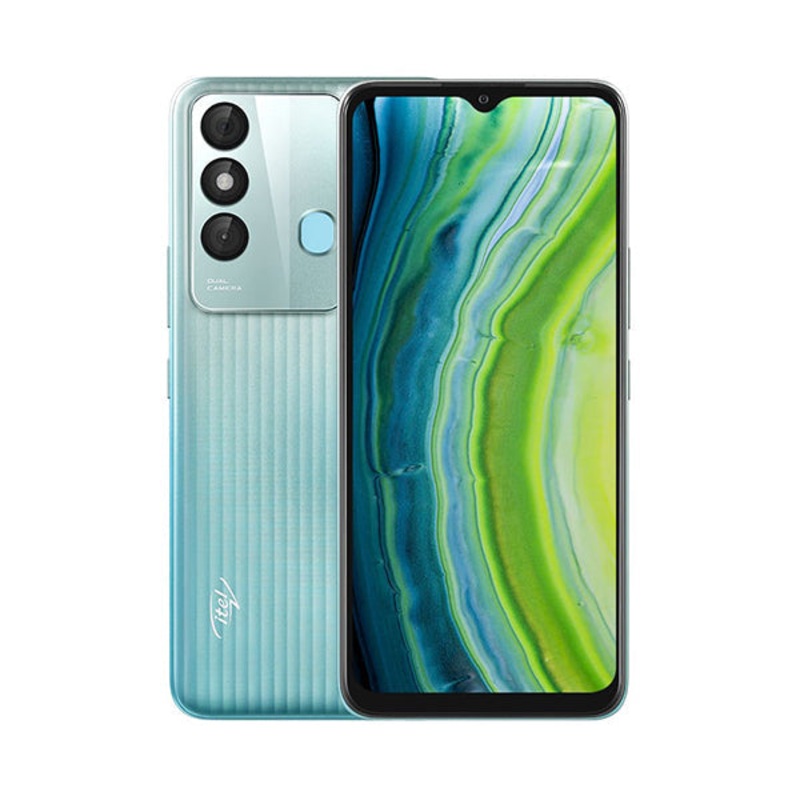 itel Vision 3 Plus 4GB/64GB|Mint Green|Night Black|Ocean Blue|Brand New