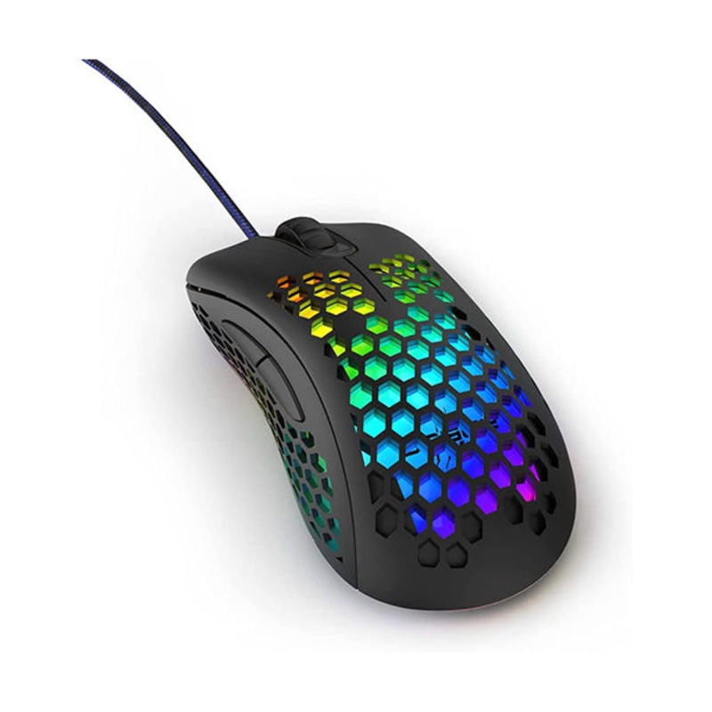 uRage Reaper 500, 6 Buttons Ultra Lightweight, USB Type A Mouse 10000 DPI, Optimized for PC, Playstation & Xbox