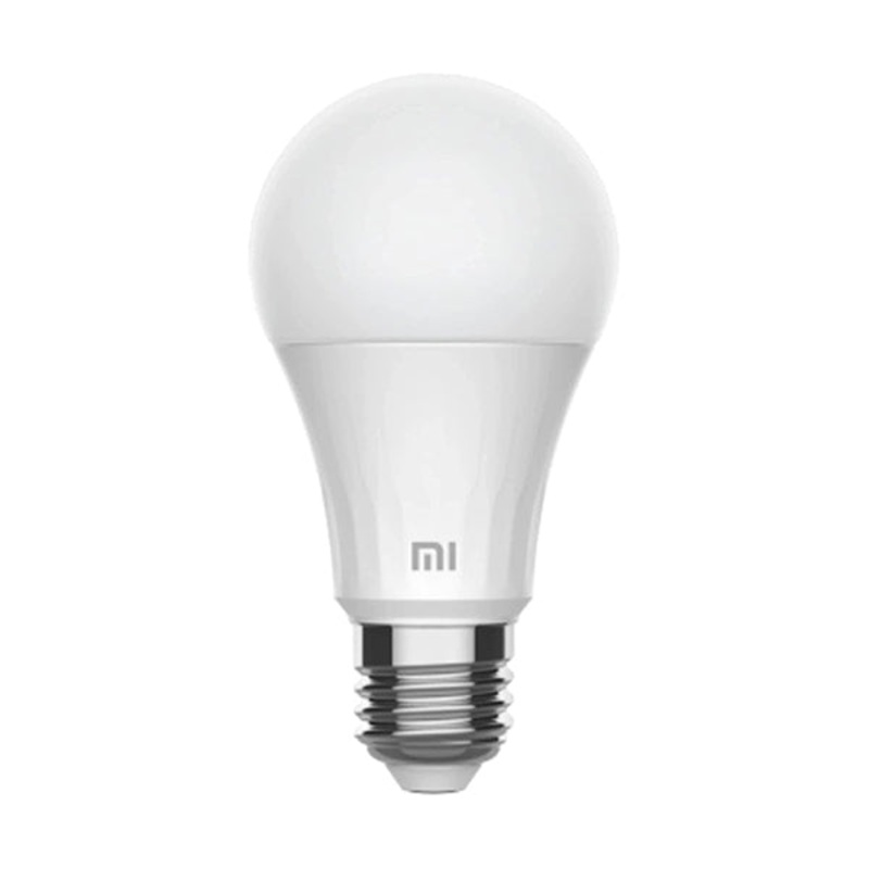 Xiaomi Mi Smart Bulb E27 Warm White LED Light Bulb, 8 W, White, 1 Pack [Energy Class G] 810 lm, Works with Alexa, Works with Google Assistant