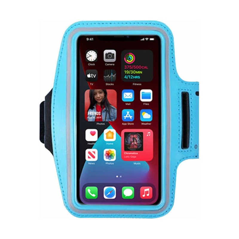 ESSE BY HYPHEN, Sports Arm Band/Pouch Lightweight & Comfortable Running Armband With Multiple Pockets For Men And Women