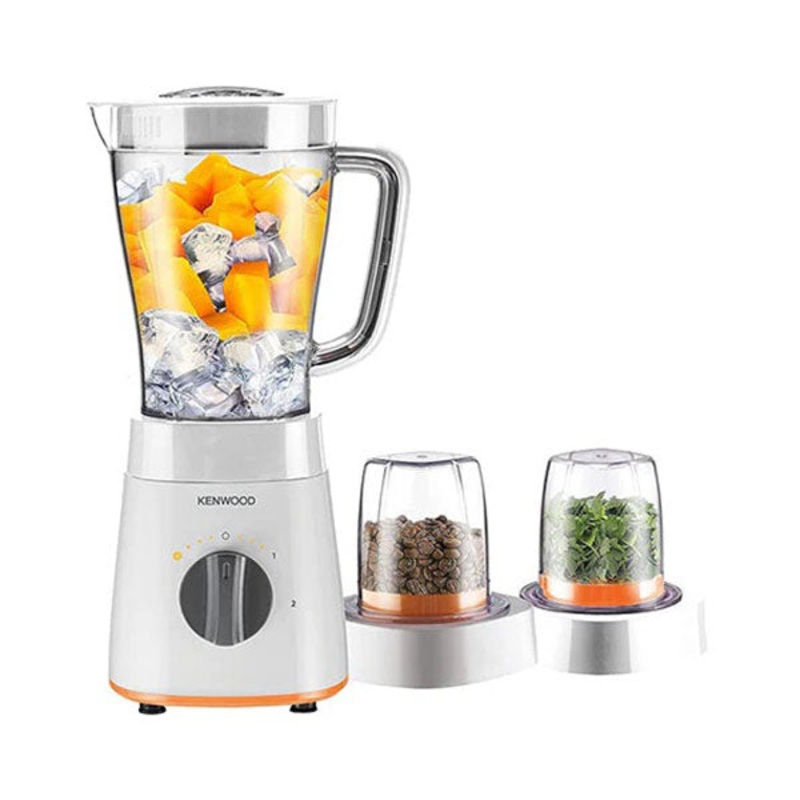 Kenwood Blender Smoothie Maker 500W With Grinder Mill, Chopper Mill & Ice Crush Function 2L