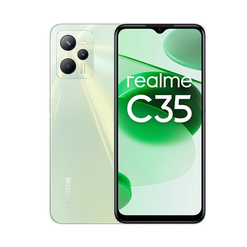 Realme C35 4GB/128GB|Glowing Green|Glowing Black|Brand New