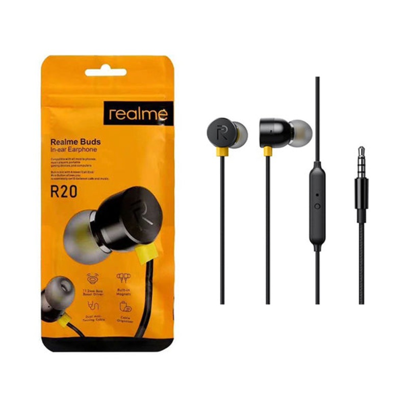 Realme Universal Buds In-ear Earphone, 3.5mm