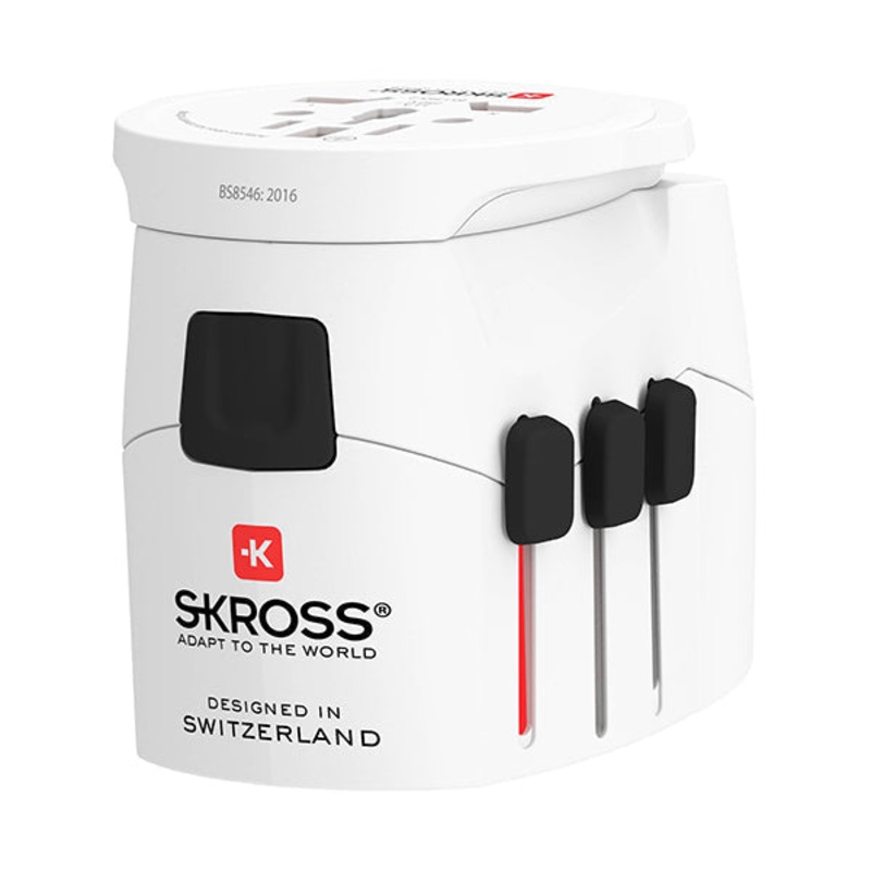 Skross 1302470 Travel adapter Pro Light USB (2xA) -World