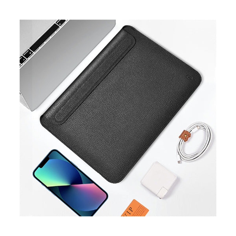 WIWU Skin Pro Genuine Leather Sleeve for MacBook 13.3