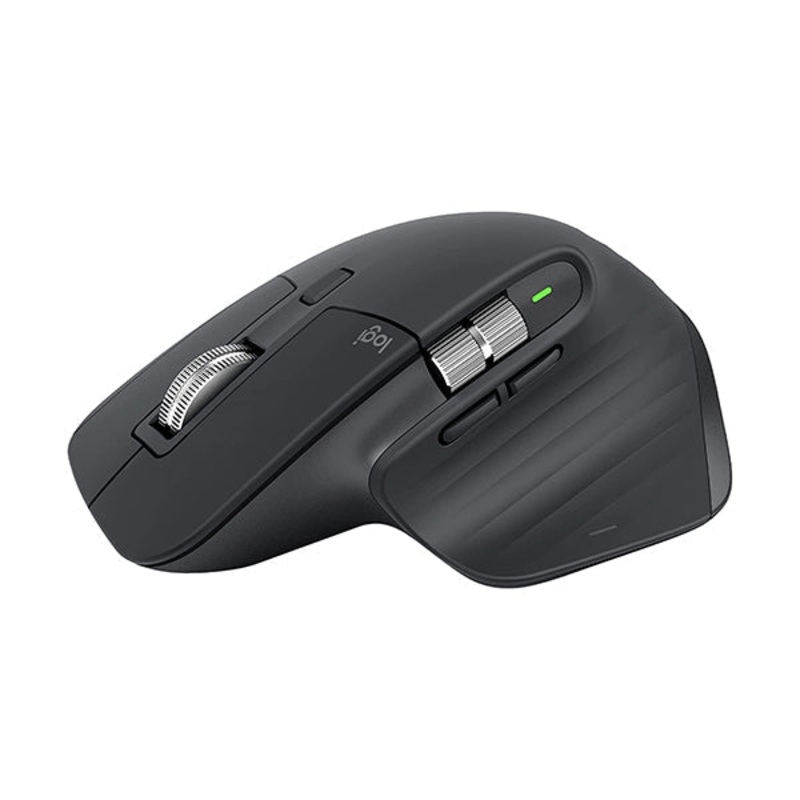 Logitech MX Master 3S – Wireless Performance Mouse with Ultra-fast Scrolling, Ergo, 8K DPI, Track on Glass, Quiet Clicks, USB-C, Bluetooth, Windows, Linux, Chrome – 910-006559