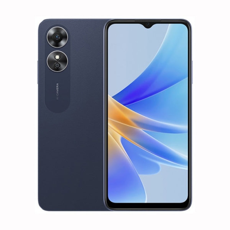 Oppo A17 4GB/64GB|Midnight Black|Lake Blue|Sunlight Orange|Brand New