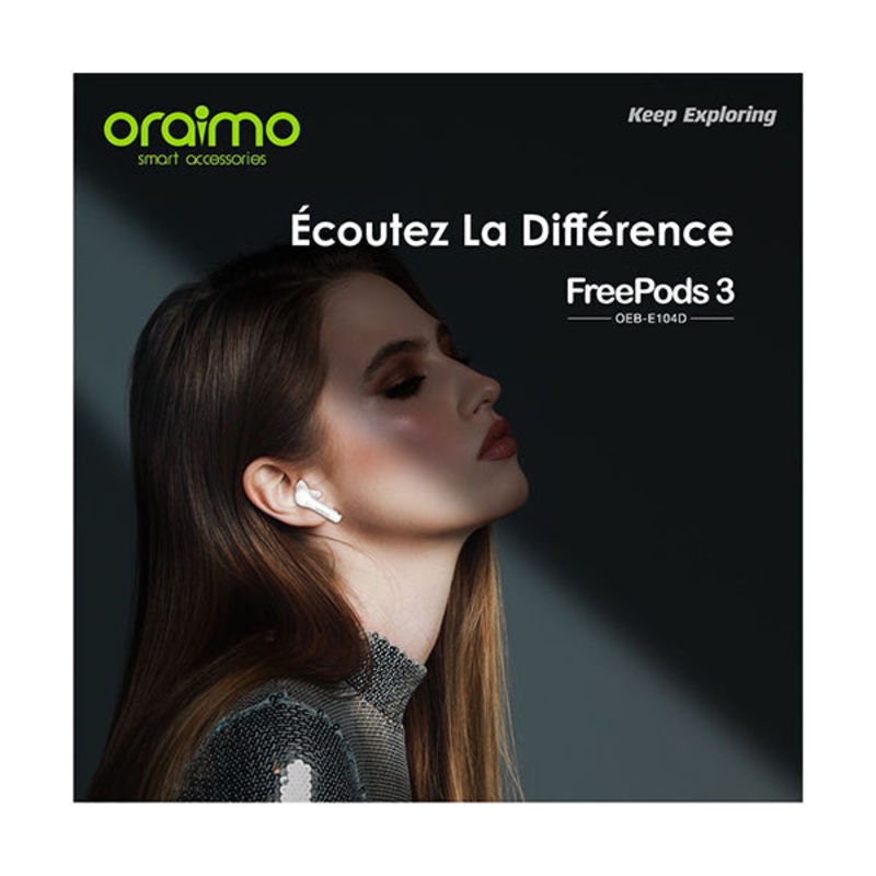 Oraimo FreePods 3 True Wireless Earbuds